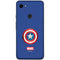 Marvel Captain America Shield Google Pixel 3a Skin